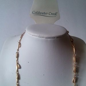 Coldwater Creek Goldtone Necklace